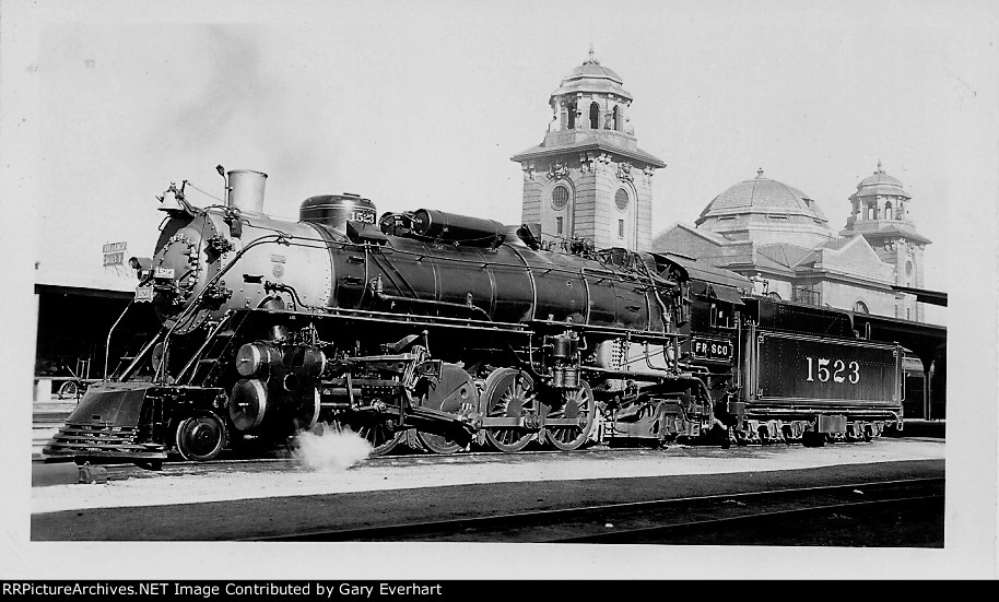 SLSF 4-8-2 #1523 - St Louis-San Francisco (Frisco)